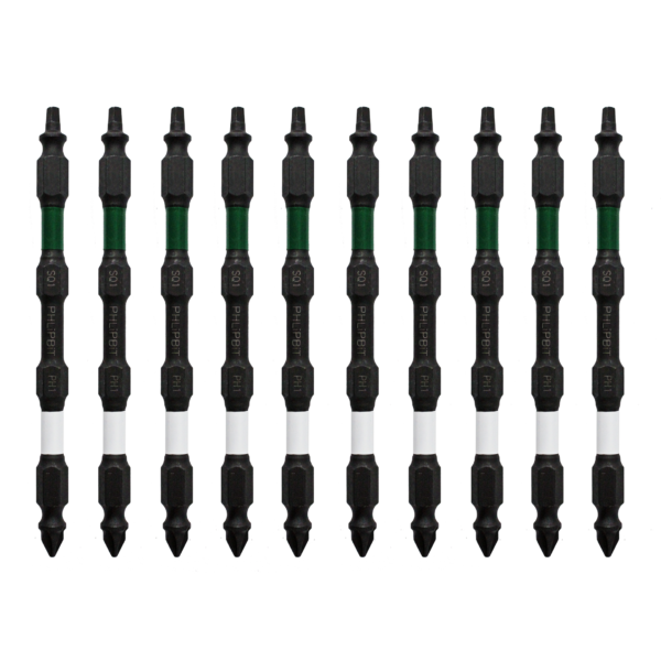 SQ1+PH1 4 INCH PHLiPBiT ORBIT* Double Ended Impact Bits