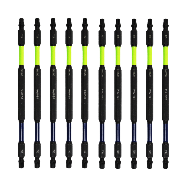 T25+T30 6 INCH PHLiPBiT ORBIT* Double Ended Impact Bits
