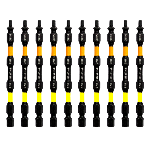 HX3+HX6 4 INCH PHLiPBiT Double Ended Impact Bits