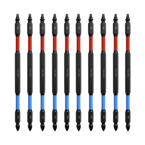 SQ2+PH2 6 INCH PHLiPBiT ORBIT* Double Ended Impact Bits